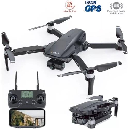 2021 NEW X19 Drone with 5G WiFi 2Axis Gimbal HD 4K Camera FPV Professional RC Brushless Quadcopter Profesional Helicopter VS F11