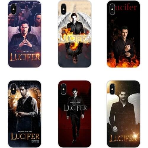American TV Series Lucifer Accessories Phone Shell Covers For Samsung Galaxy S2 S3 S4 S5 Mini S6 S7 Edge S8 S9 S10E Lite Plus