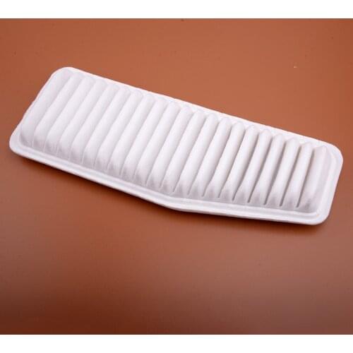 Car White Cotton Fiber Engine Air Filter Element Accessories 17801-28010 Fit For Toyota RAV4 L4 2.0L 2.4L