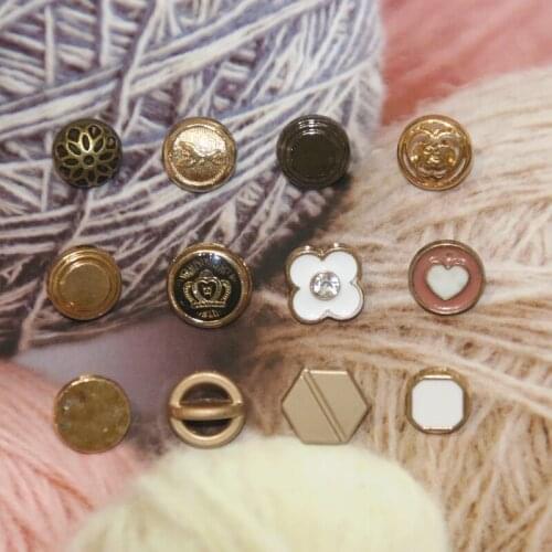 10pcs Decorative Buttons for Clothing Sewing Supplies and Accessories Sewing Buttons Fashion Buttons for Clothes