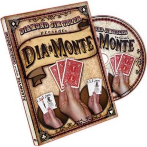 DiaMonte (ALL and Cards) by Diamond Jim Tyler - Trick Mentalism Close-Up Stage Street Floating Magic Tricks Products Toys Bill
