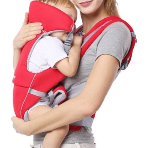 Breathable Ergonomic Baby Carrier Backpack Infant Baby Simple Toddler Cradle Pouch Sling Carrier Comfortable Adjustable Shoulder
