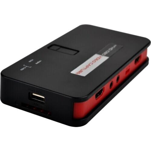HD Capture all in one, convert HDMI/YPbPr directly into U-Driver, TF Card, HDMI, no pc need for game box,PS4 1080P edit software