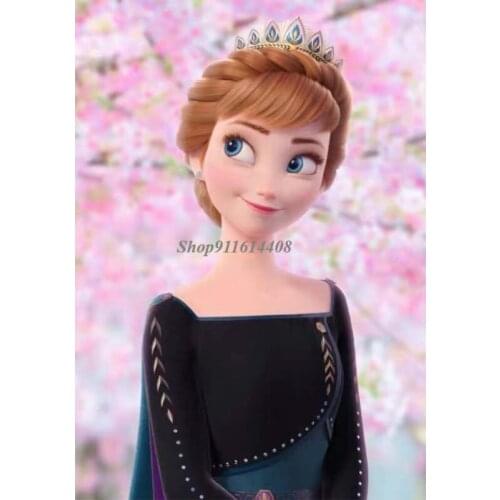 Disney Canvas Paintings Anime Cartoon Frozen Elsa Anna Princess Posters and Prints Wall Art Picture Girls Home Living Room Decor