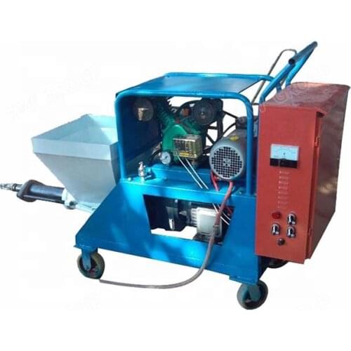 220v/380v cement plaster spraying machine/sand mortar spray pump for wall building