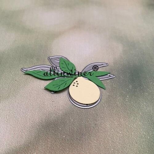 Lemon leaf decoration Metal Cutting Dies Stencils Die Cut for DIY Scrapbooking Album Paper Card Embossing