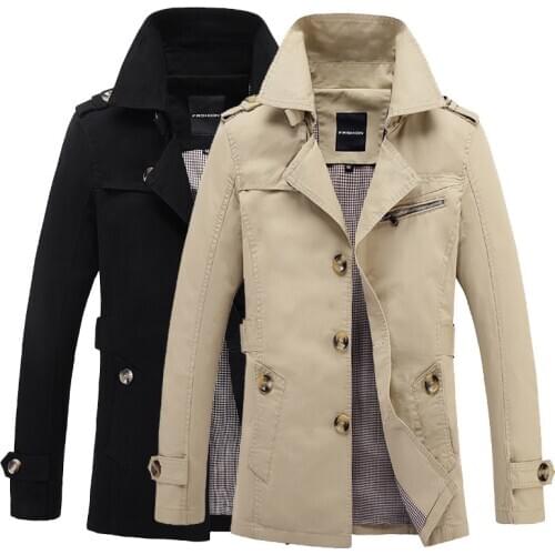 Mens Jackets 2019 Men Casual Jacket Coats Autumn & Winter Regular Slim High Quality Jacket Coat for Male Plus size M-5XL