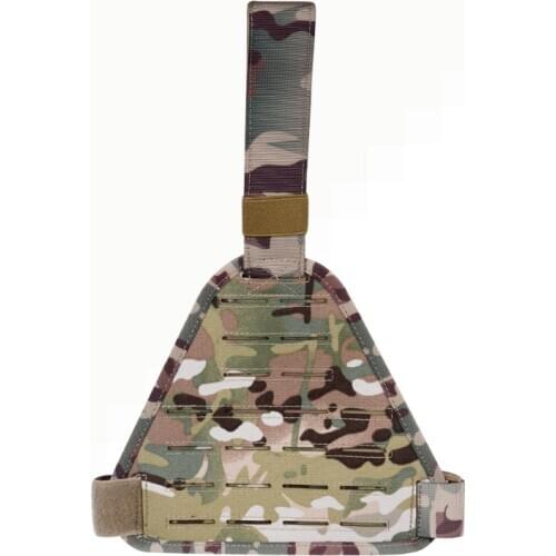 Molle Drop Leg Platform Thigh Leg Panel Plate Laser-cut Military Tactical Gun Holster Thigh Platform Holster Paddle Adapter