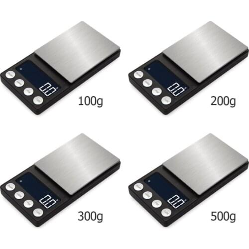 Portable Electronic Digital Kitchen Scale 0.01g High Precision LCD Display Household Weight Balance Measuring Tools