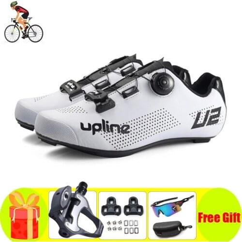 Professionla New Road Cycling Shoes Men Women Self-locking Beathable Wear-resistant Bicycle Riding Sneakers Outdoor Racing