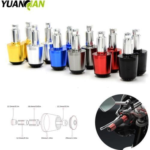 Motorcycle CNC 7/8'' Handle Bar End Handlebar Grips Cap for honda cbr600rr cbr954rr cbr 600 954 rr for HONDA X4 all year YAMAHA