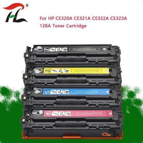 Compatible for HP CE320A CE321A CE322A CE323A 128A 320 321 322 323 Toner Cartridge for HP laserjet CM1415 CM1415fn 1415 CP1525