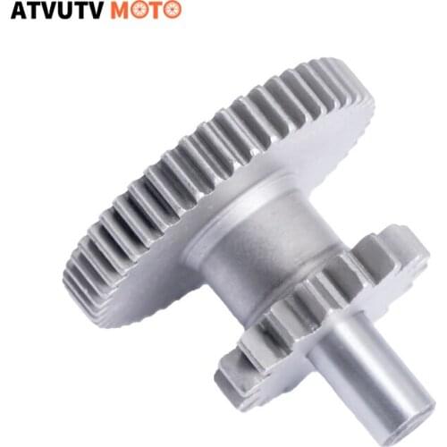 17T 49T Motorcycle Engine Parts Motor Gears For GY6 125cc 150cc 152QMI 157QMJ 1P52QMI 1P57QMJ Scooter Moped ATV Go-Kart