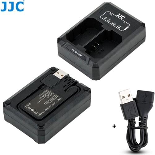 JJC NP-FZ100 USB Dual Battery Charger for Sony A9 A7III A7RIV A7RIII A7M3 A7RM4 A7RM3 A7 Mark III A7R Mark IV III Replaces BCQZ1