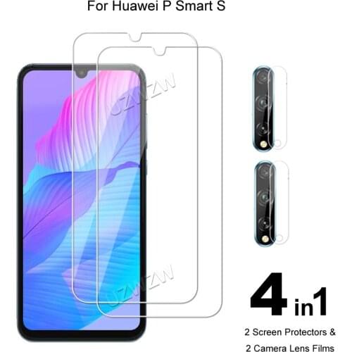 For Huawei P Smart S Camera Lens Film Protective Glass Screen Protector Guard Tempered Glass