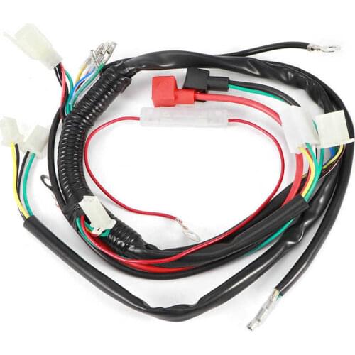 Electric Engine Start Wiring Electric Engine Start Wiring Harness for Pit Bike Motorcycle ATV Quad 70cc 90cc 110cc 125cc