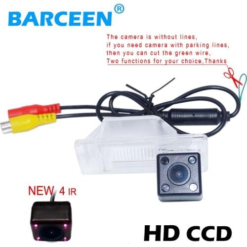 Bring car parking line car backup reversing camera auto wire 4 ir for NISSAN QASHQAI /X-TRAIL for Peugeot 307 Hatchback
