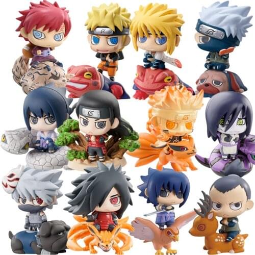 Naruto Shippuden Anime Model Figurine Sasuke Gaara POP Action Figure PVC Statue Collectible Toy Decoration Doll Hand-made gifts