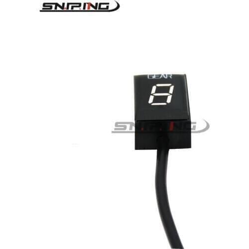Motorcycle 1-6 Level Gear Indicator Digital Gear Meter For Kawasaki ER6N NINJA 250R 300 VN900 Versys 650 VN 900 Gearwheel