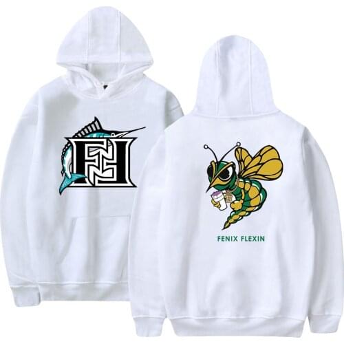 2021 New Arrival Fenix Flexin Print Autumn Winter Holiday Men/Women Hooded Sweet Streetwear Casual style the hoodies