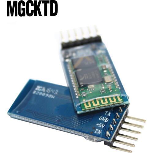 Original 5pcs/LOT HC05 JY-MCU anti-reverse, integrated Bluetooth serial pass-through module, HC-05 master-slave 6pin