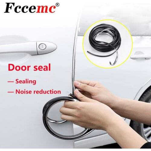 15M Car Door Protection Strip Anti Scratch Sticker Trim Hood Trunk Bumper Air Outlet Decorative Seal Protector Auto Accessories