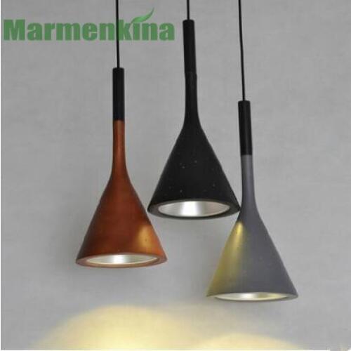 Simple modern bar restaurant lights bedroom bedside lamp imitation cement chandeliers, E14, AC110-240V