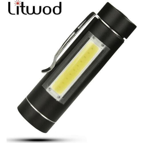 Working Lantern Torch Flashlight Led Lights Bulbs Aluminum Outdoor Sport Waterproof Shock Resistant Litwod Zoom Out Single File