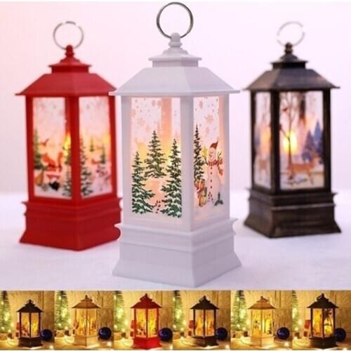 Christmas windlights candlestick lights Little Night lights decorate little night lights Tabletop decorations for Christmas