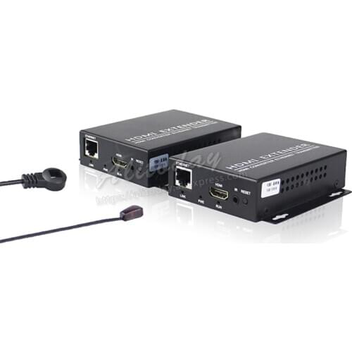 HDMI extender network extension with IR 120m over Cat5/Cat5e/Cat6 Rj45 LAN ethernet one to many Transmitter Receiver