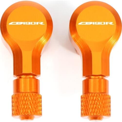 Fit For Honda CB190R Motorcycle CNC Wheel Tubeless Tire Valve Stems 11.3mm 90 Degree