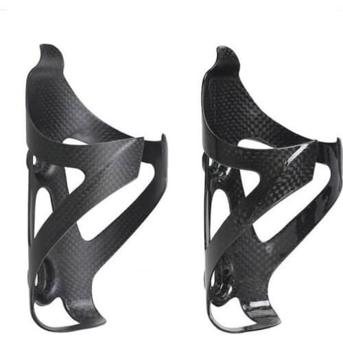 Ultralight Bicycle Water Bottle Cage MTB Road Bike Kettle Bottle Holder Cycling Accessories Full Carbon Fiber With Screws