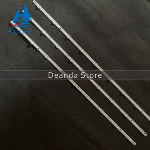 15pcs 9LED(3V) 840mm LED Backlight strip for Aoc 43s5295 43PFG5813 43PFG5813/78 43PFF5292 CEJJ-LB430Z-9S1P-M3030-D-1 5 orders