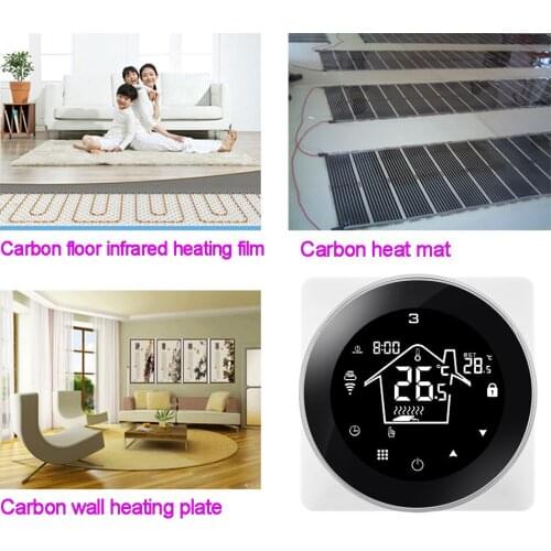 Underfloor Heating Thermostat Room Temperature Controller Electric Water Boiler Heating Smart Home manufacturer
