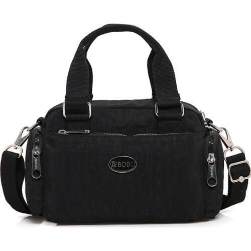 Womens Travel Shoulder Bag Fashion Nylon Foldable Multifunctional Travel Tote Messenger Bag Totes Handbag Crossbody Bags