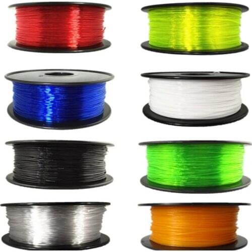 1.75mm 1KG/0.1KG TPU 3d printing filament Flexible Rubber Plastic wire Soft Material for 3d printer