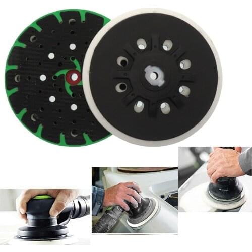 1pcs Sanding Pad 6 Inch 150mm 48-Hole Back-up Sanding Pad For Festool ETS 150/3 EQ; ETS 150/5 EQ Grinder Accessories