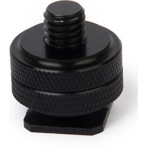 3/8 "screw mount adapter for tripod screw to flash shoe flashing