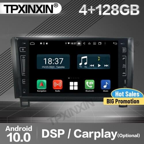 4+128G Carplay Car Radio 2 Din Stereo Receiver Android For Toyota Sequoia Tunda 2012 2013 GPS Navigation Player Audio Head Unit