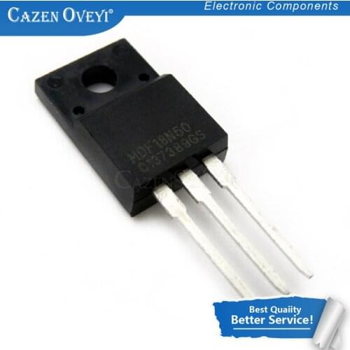 5pcs/lot MDF18N50BTH MDF18N50TH MDF18N50 18N50 TO-220F new original In Stock