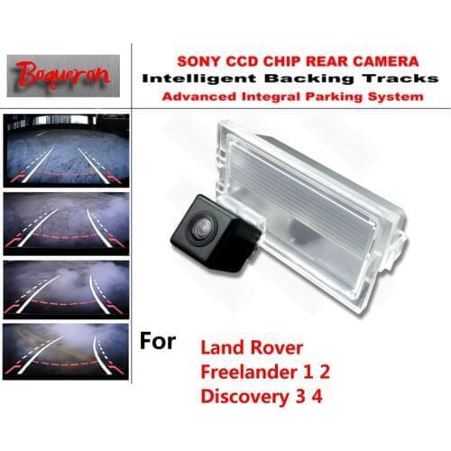 For Land Rover Freelander 1 2 Discovery 3 4 CCD Car Backup Parking Camera Intelligent Tracks Dynamic Guidance Rear View Camera