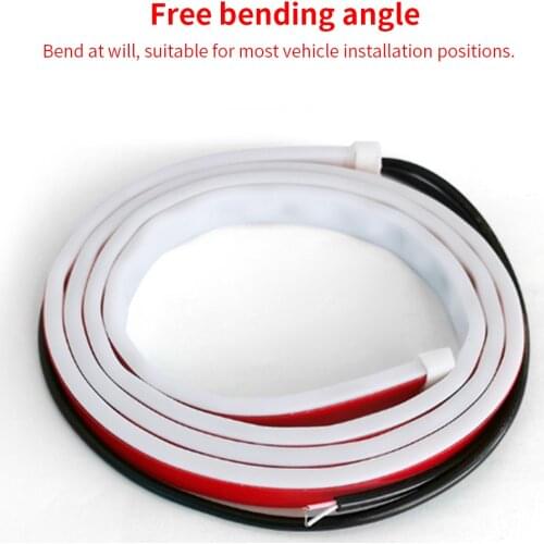 Car Door Opening Warning LED Lights Welcome Decor Lamp Strips Anti Rear-end Collision Safety Universal auto accessories