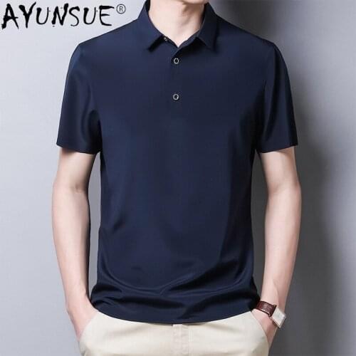 AYUNSUE Short Sleeve T-shirts For Men