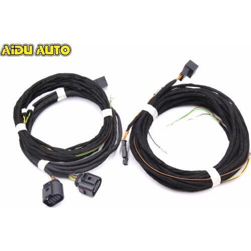 Side Assist Lane Change Blind spot upgrade Wire Cable Harness For VW Golf 7 MK7 VII Seat leon Mk3