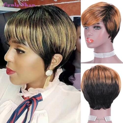 LYNLY SHAN Short Wigs