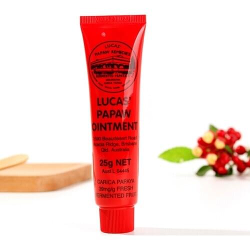 PAPAW Lucas Ointment 25g Diaper Rash Cream Applicator Papaya Skin Rash Cream For Insect Bites Nappy Rash Beauty&Health Care