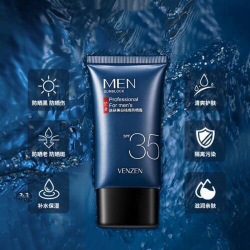 Whitening Freckle Sunscreen Moisturizing Moisturizing Concealer Isolation Waterproof UV Protection Mens Sunscreen