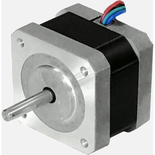 New Leadshine 42CM02-1A NEMA 17 stepper motor with 0.21 N.m (30 oz-in) holding torque 2 phase step motor 4 wires shaft size 5mm