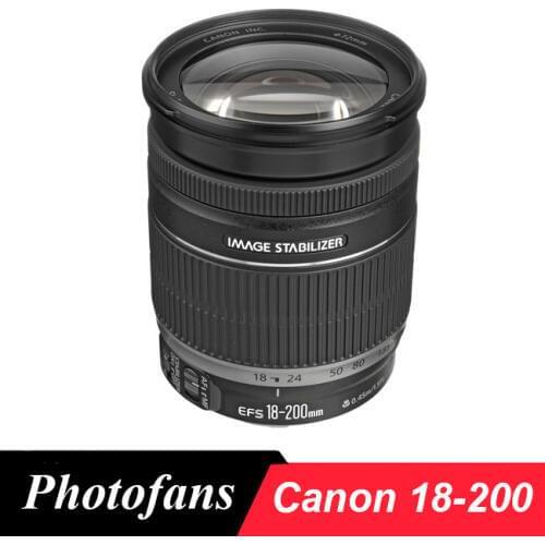 Canon 18-200 IS Lens EF-S 18-200mm f/3.5-5.6 IS Lenses for 600D 650D 700D 750D 760D 60D 70D 80D 7D Rebel T3i T4i T5i