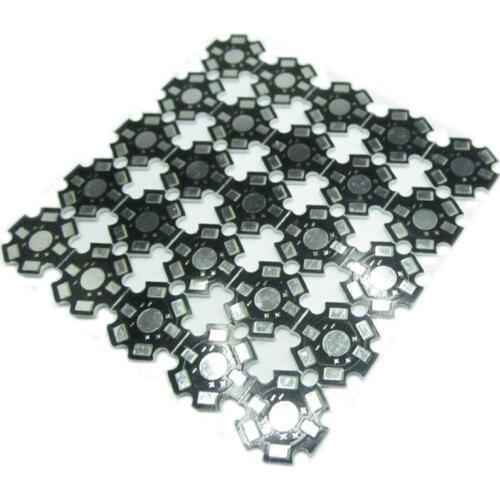 Excellent Quality 1W 3W 5W Aluminum Base Plate 20mm Diameter 1.5mm Thickness High Power LED Heat Sink Panel